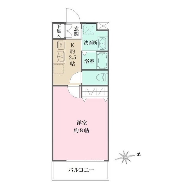 スリーブライト川口幸町の間取図