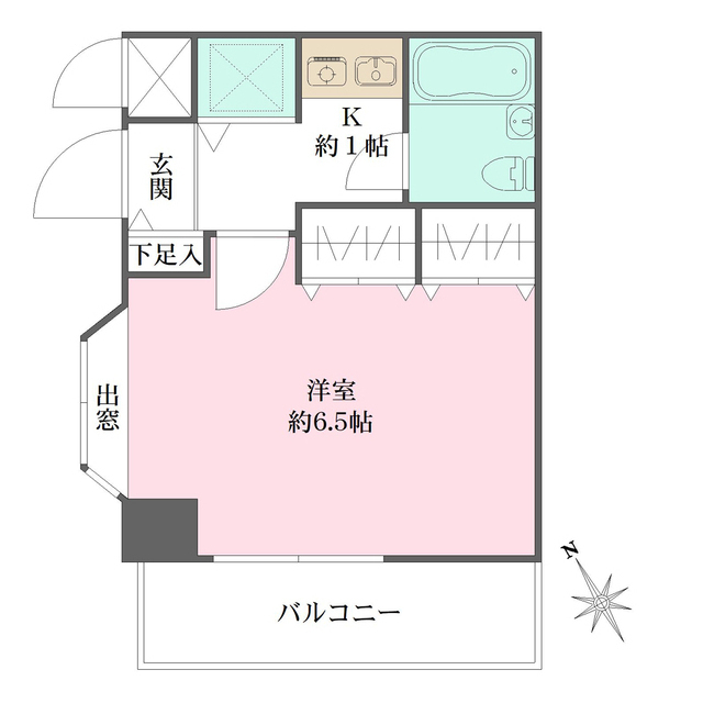 ライオンズプラザ三鷹駅前の間取図