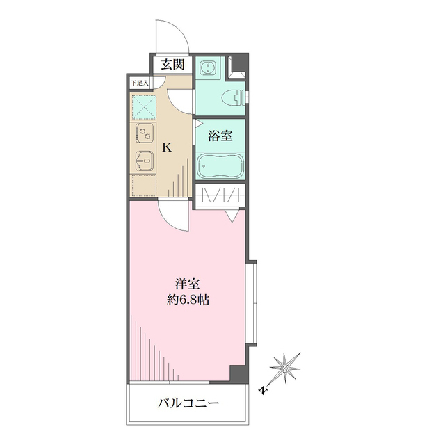 ＡＺＵメゾン西荻窪の間取図