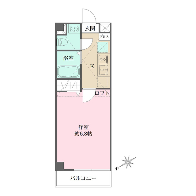 ＡＺＵメゾン西荻窪の間取図