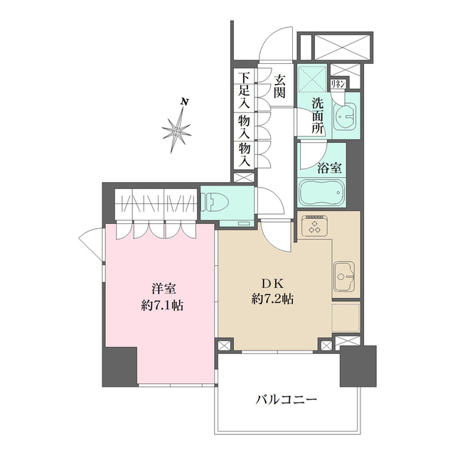 パークハウス平河町の間取図