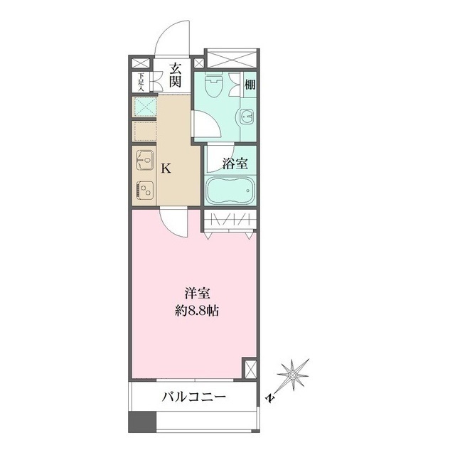 西新宿ＶＩＰ　ＲＯＹＡＬの間取図