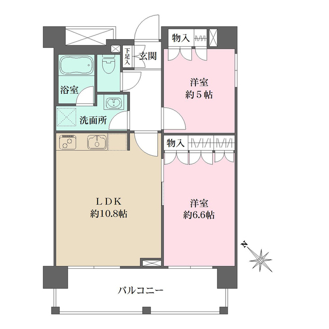 プリムヴェーレの間取図