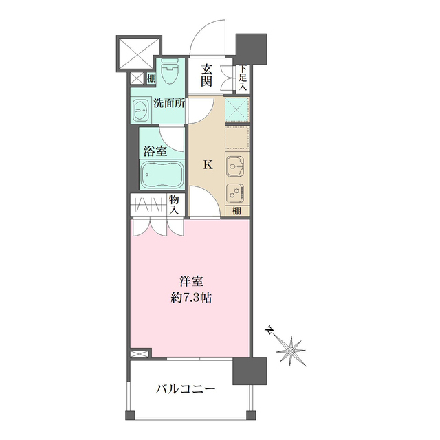 プリムヴェーレの間取図