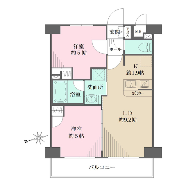 エステムプラザ神楽坂Ｎｏｒｔｈ　Ｒｅｓｉｄｅｎｃｅの間取図