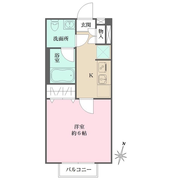 South Gardenの間取図