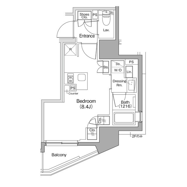 ザ・パークハビオ赤羽の間取図