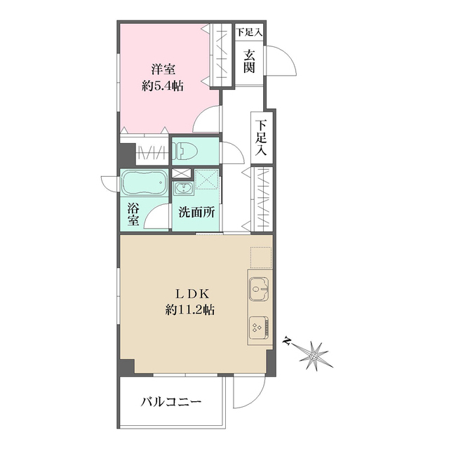 槇の杜の間取図
