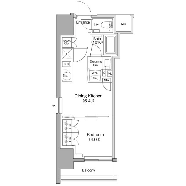 ザ・パークハビオ明大前の間取図