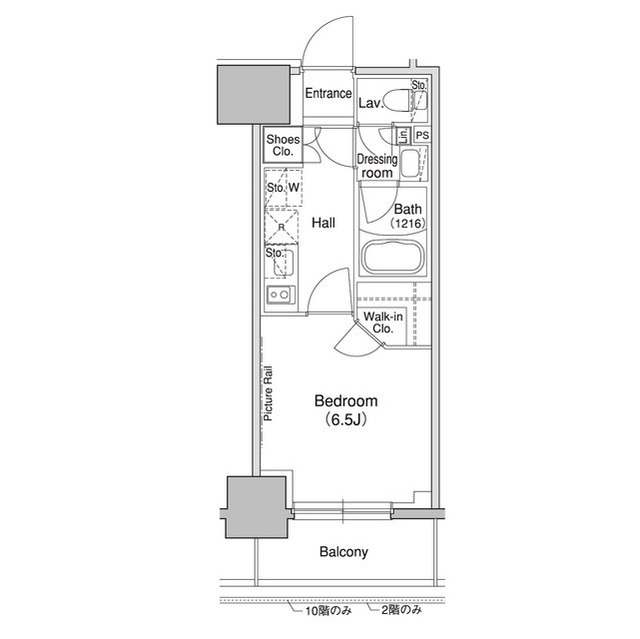 ブリリアンクラス高円寺の間取図