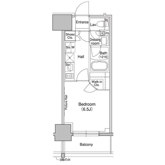 ブリリアンクラス高円寺の間取図