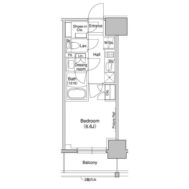 ブリリアンクラス高円寺の間取図