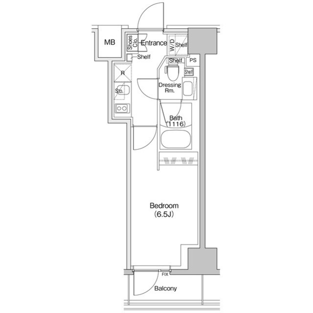 ザ・パークハビオ川口の間取図