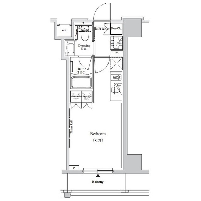ザ・パークハビオ蕨の間取図