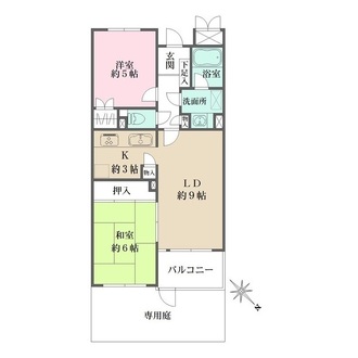 藤和池袋ホームズの間取図