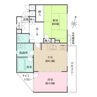 藤和シティコープ富士見台の間取図