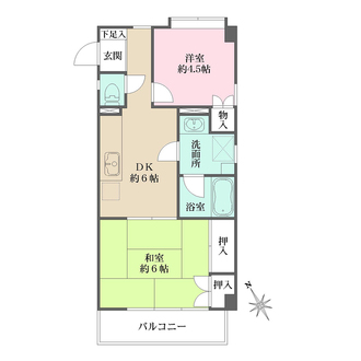 フジマンション駒込の間取図