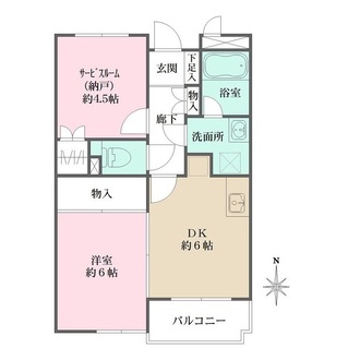 ランドマーク三鷹の間取図