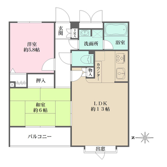 パティオ西池袋ＩＩＩの間取図