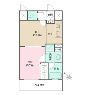 コスモ田端の間取図