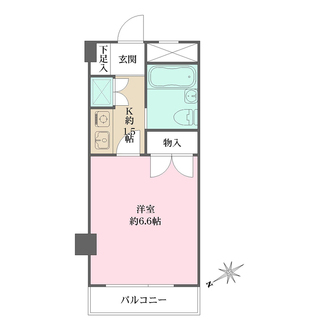 サンフローラの間取図