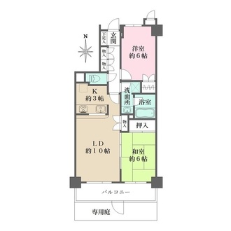 藤和シティコープ中村橋の間取図
