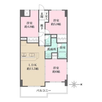 コート・イシハラの間取図
