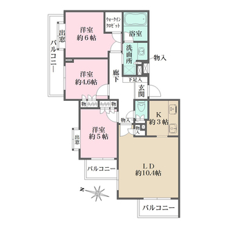 藤和シティホームズ護国寺の間取図