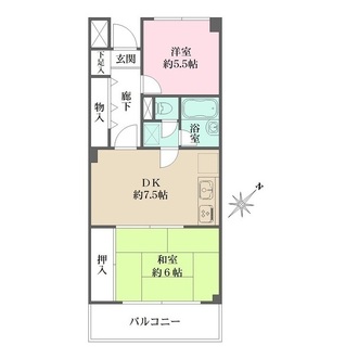 メゾン・ヴェルデの間取図