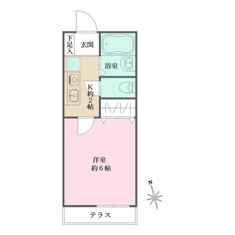 グリーンタウン５の間取図