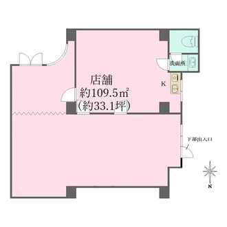 ドミール下井草の間取図