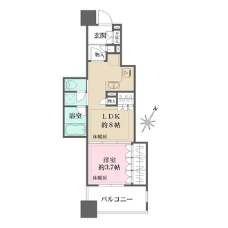 パークハウス笹塚アーバンスの間取図