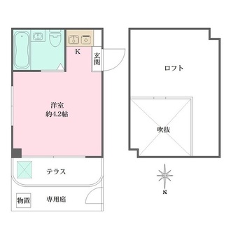 ユニヴェールの間取図