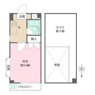 ユニヴェールの間取図