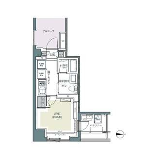 パークハウス東中野リヴゴーシュの間取図