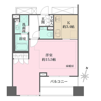 パークハウス平河町の間取図