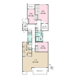 Ｕガーデン杉並の間取図