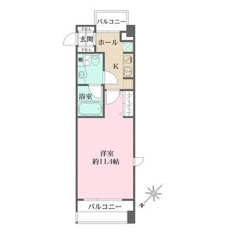西新宿ＶＩＰ　ＲＯＹＡＬの間取図