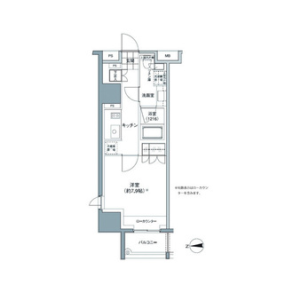 パークハビオ東中野の間取図