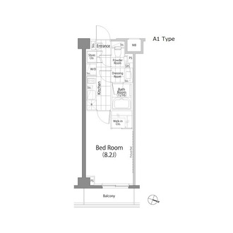 パークハビオ笹塚の間取図