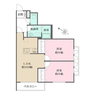牛込神楽坂レジデンスの間取図