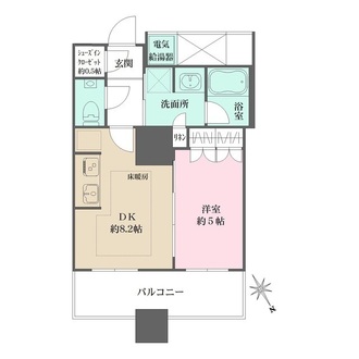 ザ・パークハウス西新宿タワー６０の間取図