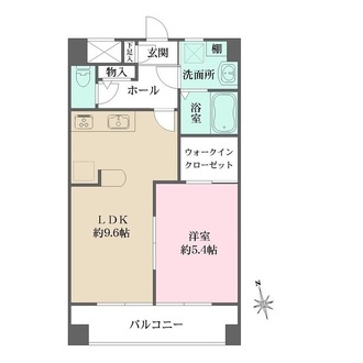 アビオン中野坂上Ａ棟の間取図