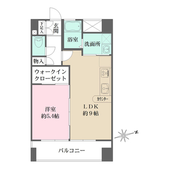 アビオン中野坂上Ａ棟の間取図