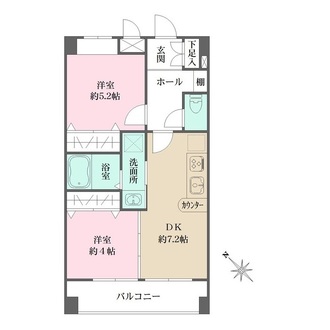 アビオン中野坂上B棟の間取図