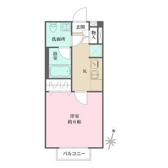 Ｓｏｕｔｈ　Ｇａｒｄｅｎの間取図