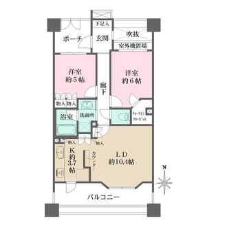 ファミールスクエア国分寺の間取図