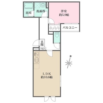 Ｔｈｅ　Ｐａｒｋ　Ｍａｉｓｏｎ中野３丁目の間取図