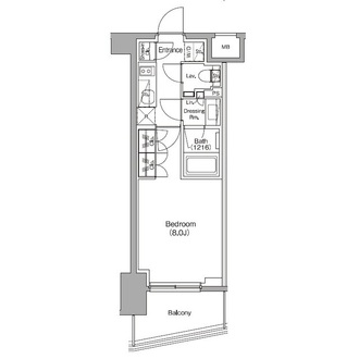 ザ・パークハビオ中野新橋の間取図