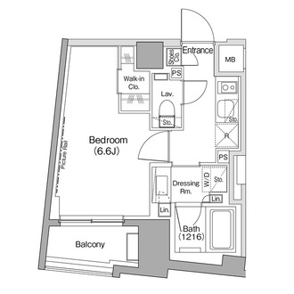 ザ・パークハビオ新高円寺の間取図